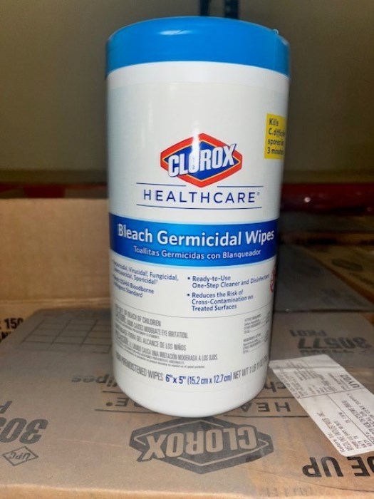 (1) Pallet of Expired Clorox Disinfectant Wipes for sale
