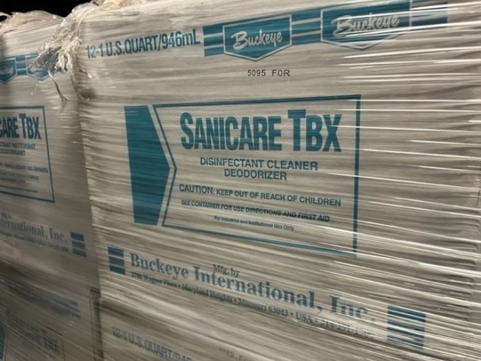 (1) Pallet of Expired Disinfectant Wipes for sale