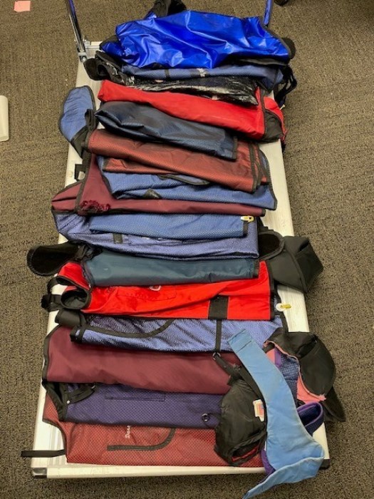 (16) Lead aprons for sale