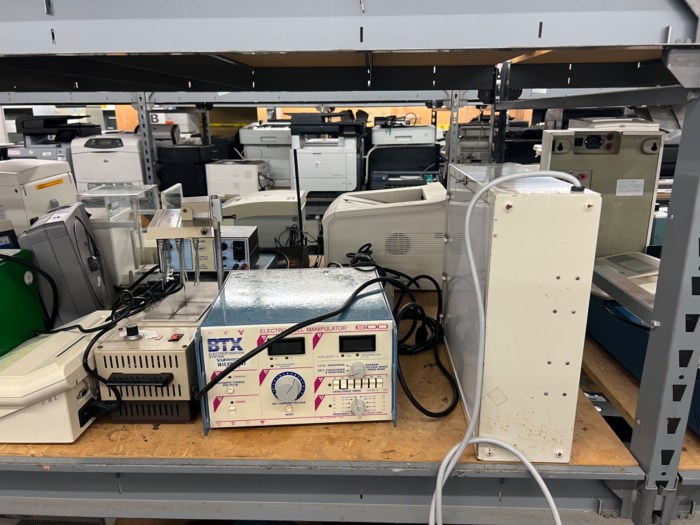 Aisle of Laboratory Equipment for sale