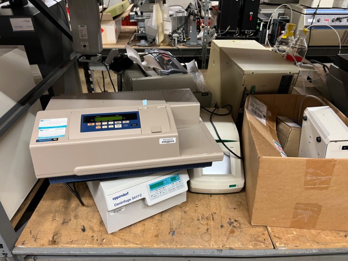 Aisle of Laboratory Equipment for sale