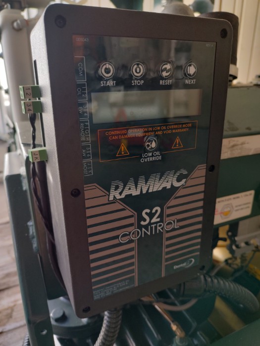 Bison RamVac 9 Dental Dry Vacuum System w/ 2x Otter Tank for sale