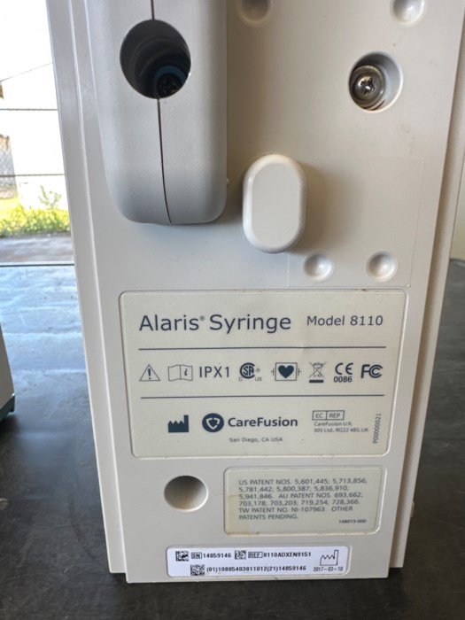 Carefusion Alaris BD 8110 Syringe Pump Module for sale