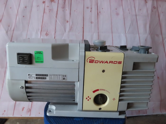 Edwards RV5 Dual Stage Rotary Vane Vacuum Pump (A65301903) for sale