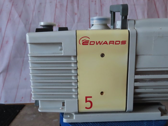 Edwards RV5 Dual Stage Rotary Vane Vacuum Pump (A65301903) for sale
