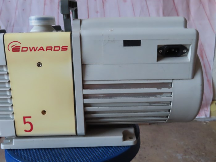 Edwards RV5 Dual Stage Rotary Vane Vacuum Pump (A65301903) for sale