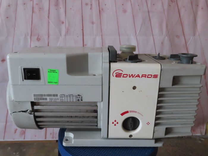 Edwards RV5 Dual Stage Rotary Vane Vacuum Pump (A65301903) for sale