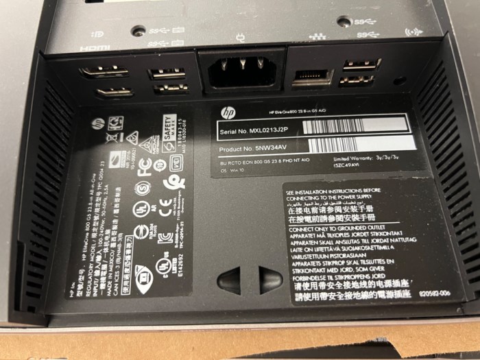 HP ELITEONE 800 G3 (1ND79EA) - Achetez au meilleur prix
