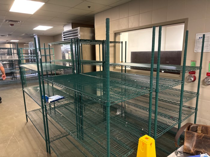 Green Metro Style Racks (Lot of 6) for sale