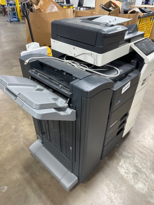 Konica Minolta Bizhub C554e Copier Printer Scanner Network Fax for sale