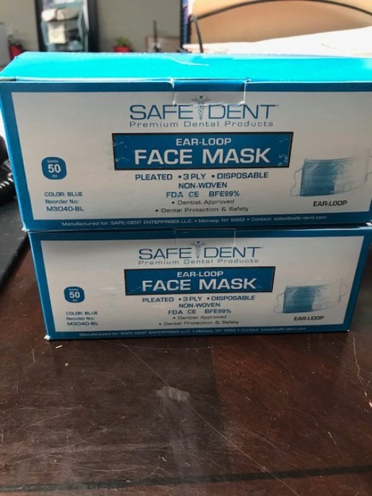 Lot of 2 Face Masks for sale