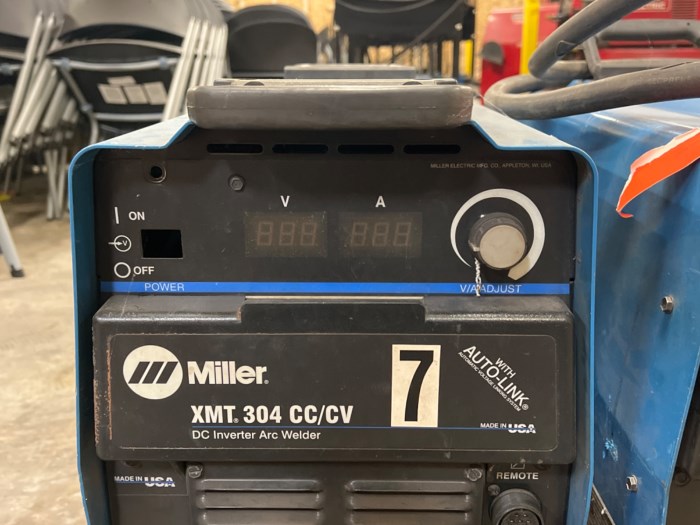 Miller XMT 304 CC/CV DC Inverter Arc Welder for sale