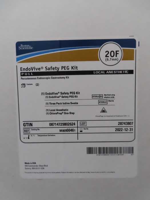 NEW 6 CASES OF BOSTON SCIENTIFIC EndoVive Safety PEG Kt Pull