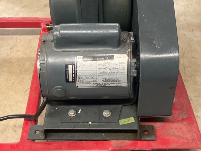 Noelle Cenco Hyvac Pump w/ GE AC Motor for sale