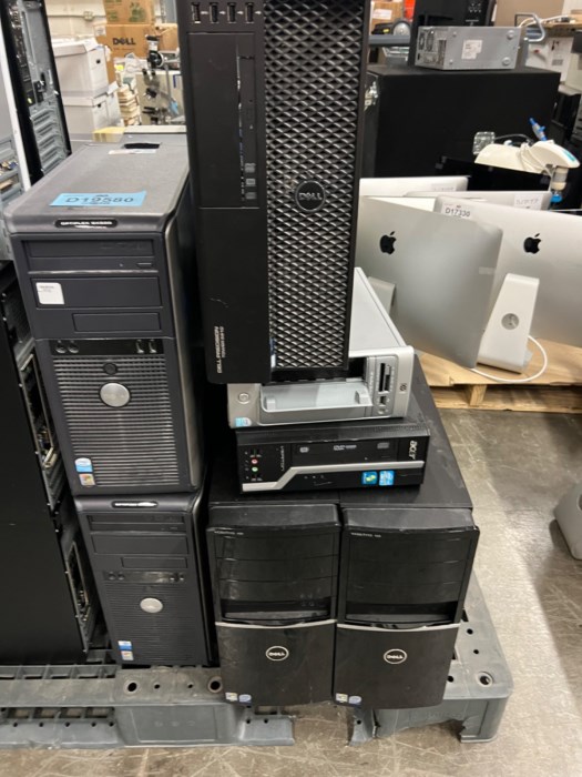 Pallet of Computer Towers for sale