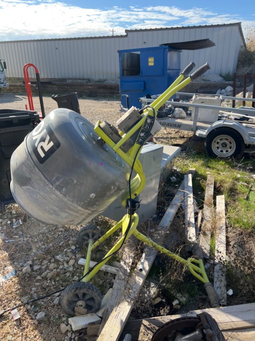 Ryobi RMX001 Cement Mixer for sale