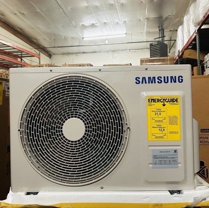 SAMSUNG Outdoor Unit Heat Pump Winfree 2.0E RAC 12K BTU 208230 Volt