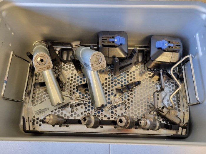Stryker System 7 Surgical Power Set for sale