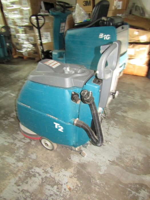Tennant T2 WalkBehind 24V Battery Floor Scrubber for sale