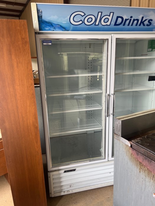 Turbo Air Model TGM50RS Two Door Refrigerator for sale